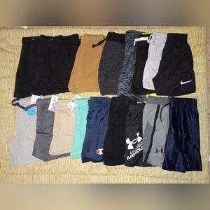 Bundle Of 18 Boys Kids Shorts Size 4/4T Various Brands